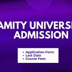 Amity University Admission