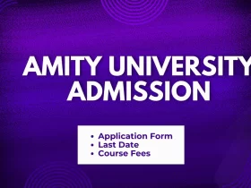 Amity University Admission