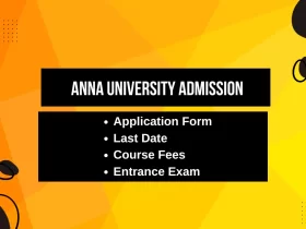 Anna University Admission