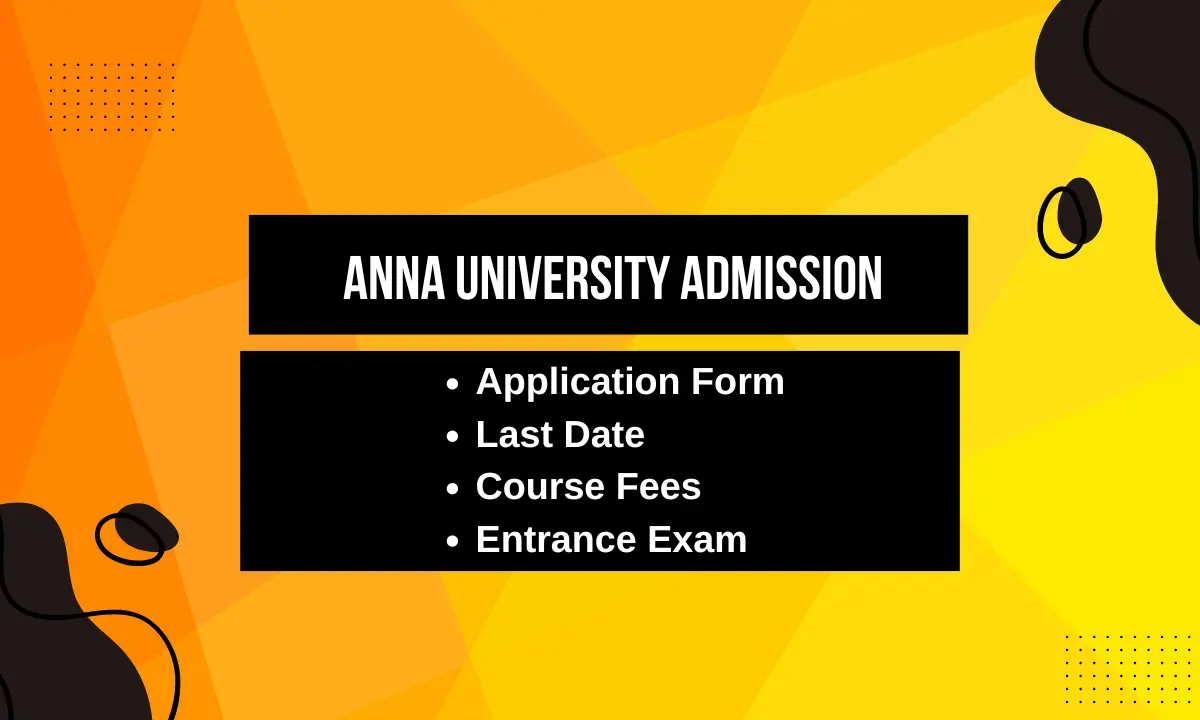 Anna University Admission