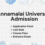 Annamalai University Admission