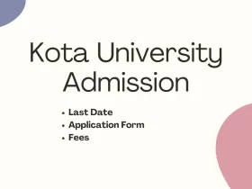 Kota University Admission