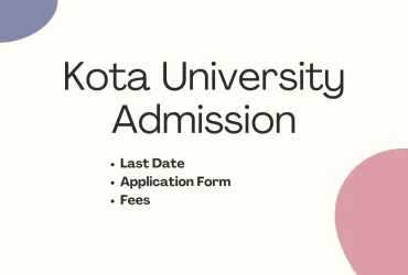 Kota University Admission