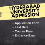 Hyderabad University Admission